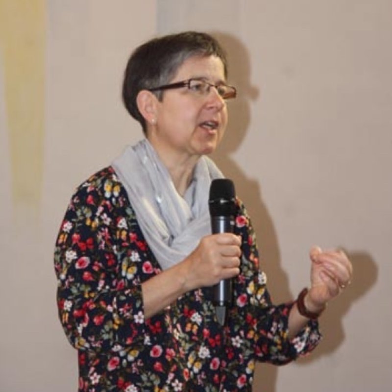 Astrid Eichler am Gemeinschaftstag